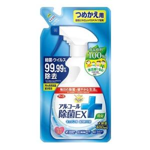 らくハピ アルコール除菌EX つめかえ（400ｍL）/ アース製薬｜matinozakka