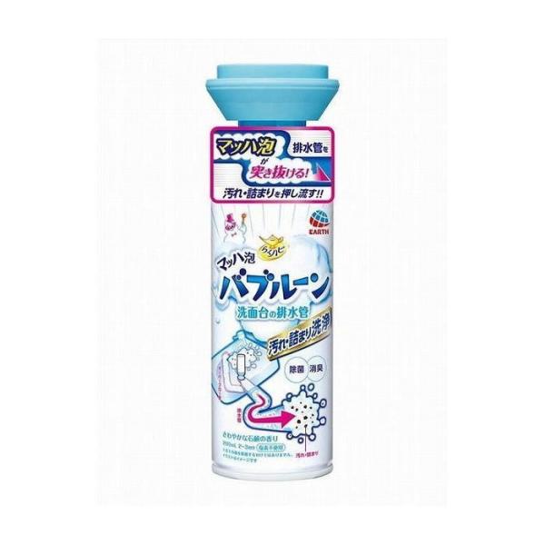 (送料無料)(まとめ買い・ケース販売)らくハピ　マッハ泡バブルーン 洗面台の排水管 200ml （2...