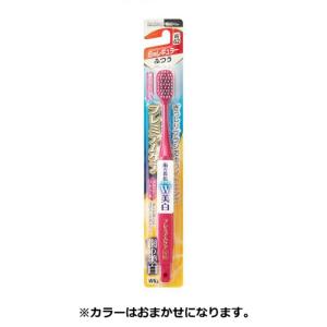 プレミアムケア ハブラシ 歯の美白 6列レギュラー ふつう（1個入）/ エビス｜matinozakka