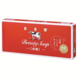 カウブランド 赤箱（85g×6個入） ローズ調の香り　国産　石けん/ 牛乳石鹸