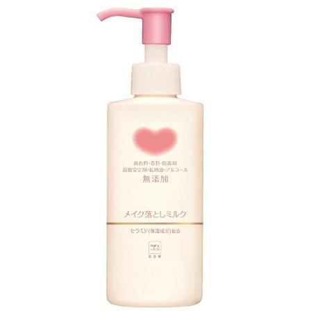 無添加メイク落としミルク 本体(ポンプ付) 150ml/ 牛乳石鹸