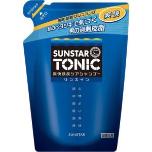 サンスター トニック 爽快頭皮ケアシャンプー リンスイン詰替え用（340mL）/ サンスター｜matinozakka