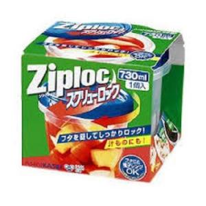 (送料無料)(まとめ買い・ケース販売)ジップロックスクリューロック 730ml 1個入（24個セット）/ 旭化成