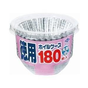 (送料無料)(まとめ買い・ケース販売)徳用ホイルケース 丸型 小 180枚入（100個セット）/ 東洋アルミエコープロダクツ｜matinozakka