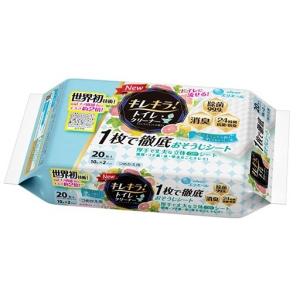 (送料無料)(まとめ買い・ケース販売)エリエール キレキラ！ 1枚で徹底トイレお掃除シート 詰替用 シトラスミント（10枚×2個入）（12個セット）/ 大王製紙｜matinozakka