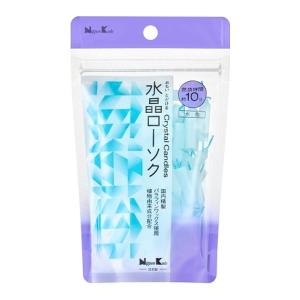 日本香堂 水晶ローソク 10分 水色 パウチ型 （80本入）/ 日本香堂｜matinozakka