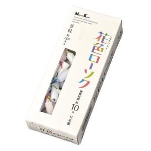花色ローソク 豆粒（約110本入）/ 日本香堂
