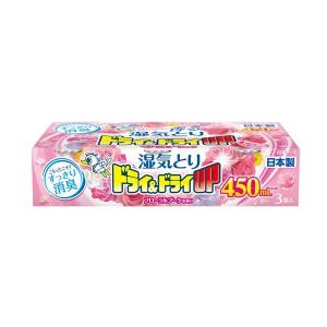 ドライ＆ドライUP コンパクト フローラルブーケの香り 450mL（3個入）/ 白元アース