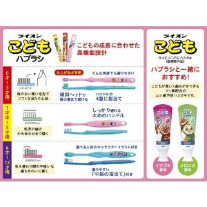 こどもハブラシ 0〜3才用 やわらかめ アンパ...の詳細画像1
