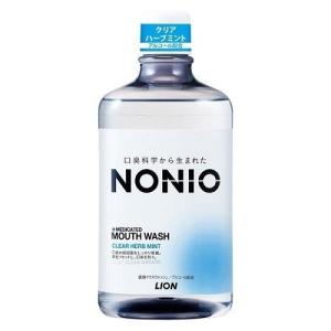 (送料無料)(まとめ買い・ケース販売)NONIO（ノニオ） マウスウォッシュ クリアハーブミント（1000mL）（6個セット）/ ライオン｜matinozakka