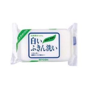 白いふきん洗い 135ｇ/ ミヨシ石鹸　掃除K｜matinozakka