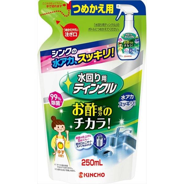 水回り用ティンクル お酢のチカラ シンク 防臭プラス　つめかえ用 (250ｍL)/ 金鳥