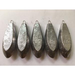 六角錘　80号　7個セット　約2キロ　おもり　オモリ