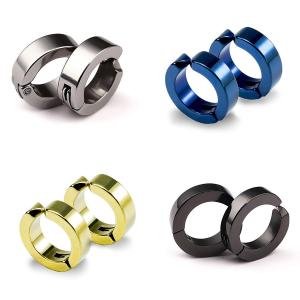 フェイクピアス ダミーピアス フープイヤリング ステンレスジュエリー