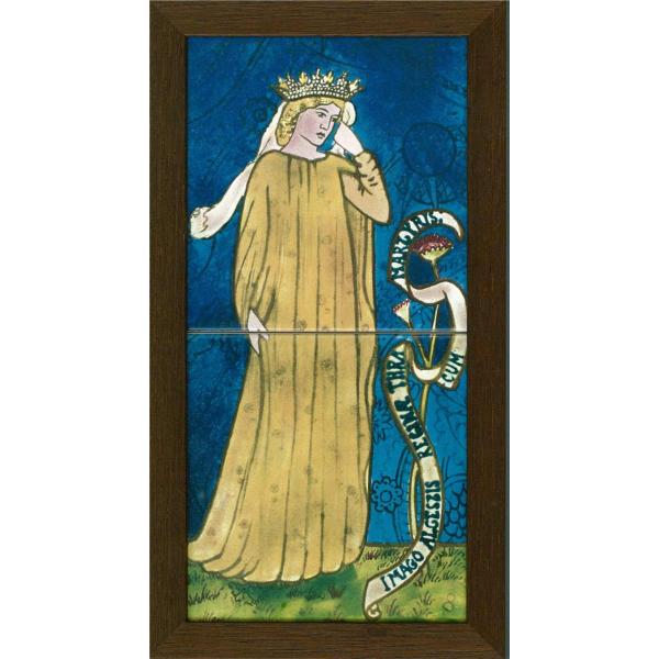 タイル DIY インテリア アート FRAMED二枚セット WILLIAM MORRIS TILES...