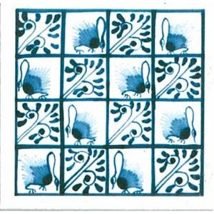 マグネット タイル 文具 インテリア アート WILLIAM MORRIS TILES ウィリアム・...