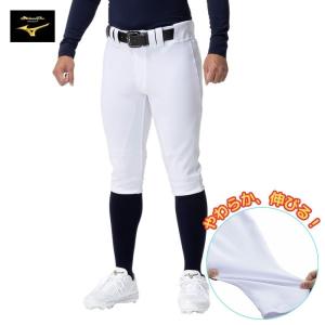 ミズノプロ Mizuno Pro　強伸 ストレッチパンツ／ショートフィットタイプ　12JDCU1301　野球ウェア(練習着)　01：ホワイト｜マツバラスポーツ ネットQ