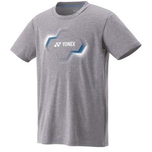 【大特価】　メール便発送可　ヨネックス　ユニドライＴシャツ（フィットスタイル）　16806-010　テニス・バドミントン　半袖Tシャツ　グレー
