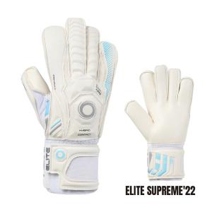 ELITE SPORT　ELITE SUPREME'22　ELG22806-WHITE　サッカーＧＫグラブ　ゴールキーパーグローブ　エリートスポーツ｜matsubarasports