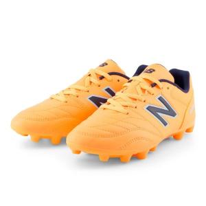 ニューバランス　442 V2 ACADEMY HG JNR　JS43HH2M　ジュニアサッカースパイク　ORANGE　オレンジ｜matsubarasports