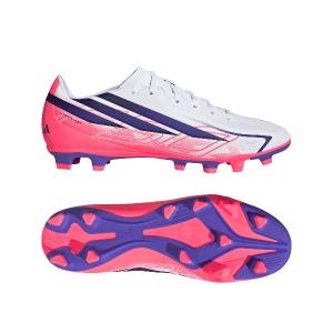 アディダス adidas F50 HYPERFAST ハイパーファスト CLUB FxG / 各種グラウンド対応 KJ0990 サッカースパイク ホワイト／ソーラーパープル／ソーラーターボ