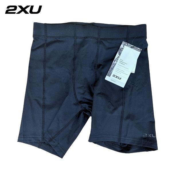 2XU ツータイムズユー メンズ コンプレッション 1/2ショーツ MA4508B-BLKBLK 各...