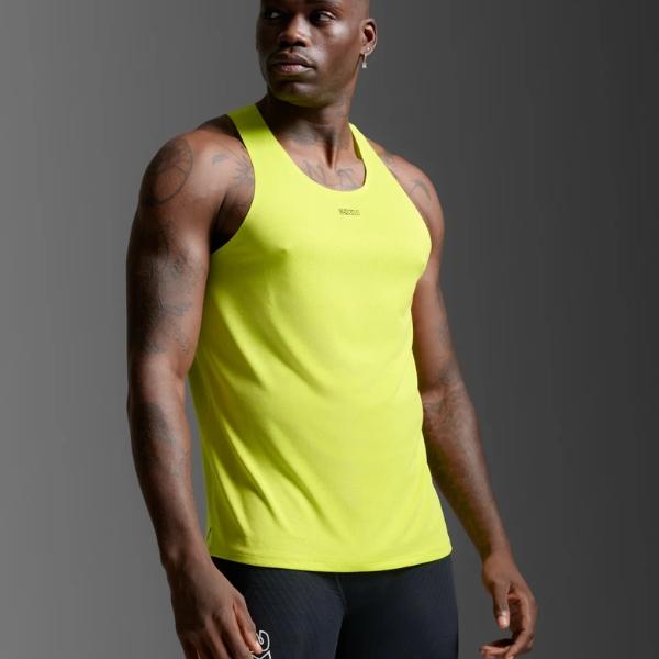 メール便発送可　2XU（ツータイムズユー）　ライトスピードテック　シングレット　MR7151A-VO...