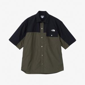 ノースフェイス　ショートスリーブヌプシシャツ　NR22331-NT　S/S Nuptse Shirt｜matsubarasports