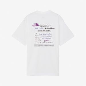 メール便発送可　ノースフェイス　ショートスリーブエントランスパーミッションティー（ユニセックス）　NT32439-W　半袖Tシャツの商品画像