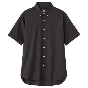 カンタベリー　Ｒ＋　ショートスリーブストレッチボタンダウンシャツ（メンズ）　RP34077-19　半袖シャツ｜matsubarasports