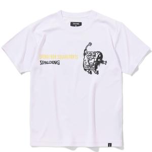 メール便発送可　スポルティング　ジュニア Tシャツ スポンジ・ボブ アイム レディー SJT24063S-WH　ジュニアバスケットボールウェア｜マツバラスポーツ ネットQ