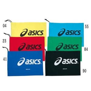 メール便発送可　アシックス　シューバッグ（Ｍ） （asicsプリント入り）　TZS986　シューズ袋｜マツバラスポーツ ネットQ