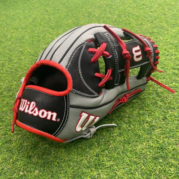 ウィルソン　Wilson　軟式　ワナビーヒーローＤＵＡＬ８７限定　WBW101571-BLKGRY　...