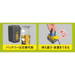 新型 ムサシ 除草バイブレーター 充電式 WE...の詳細画像3