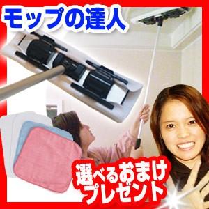 ホーキィ モップの達人 Φ20mm 専用クロス2枚 マイクロファイバークロス2枚付き