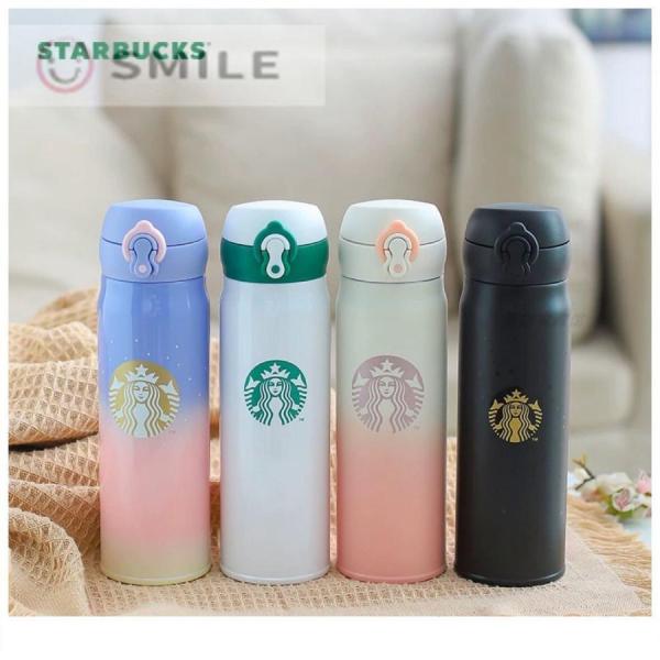 スターバックス starbucks 水筒 魔法瓶 ステンレスボトル 桜 500ml 保冷 保温 男女...