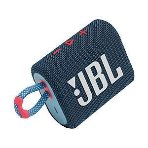 JBL(ジェービーエル) ブルートゥース スピーカー ブルーピンク JBLGO3BLUP ［防水 /...
