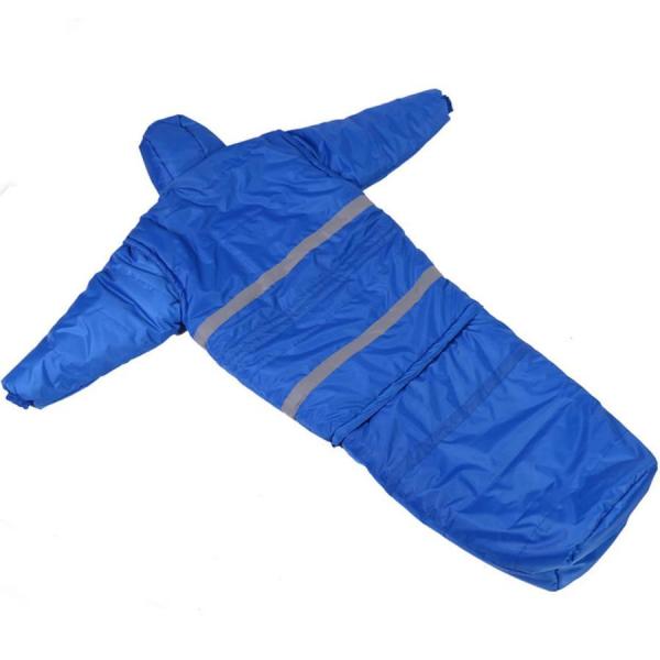 ヒューマノイド寝袋のミイラの寝袋、大人のためのポータブルキャンプ寝袋、足と袖のジャケット、ウルトララ...