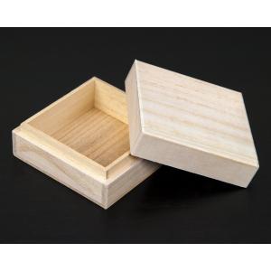 桐箱 桐の小物入れ・盃箱 内寸（53×53×26mm） 100ヶセット販売 松田桐箱｜matsudakiribako