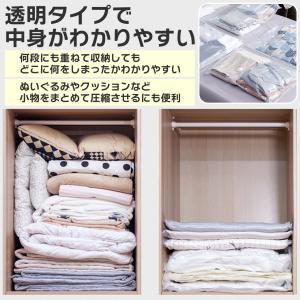 布団圧縮袋 布団収納袋 衣類収納袋 圧縮袋 掃...の詳細画像2