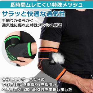 サポーター 肘 サポーター ゴルフ肘 テニス肘...の詳細画像3