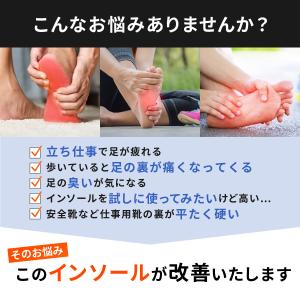 インソール 中敷き スポーツ スニーカー 衝撃...の詳細画像2