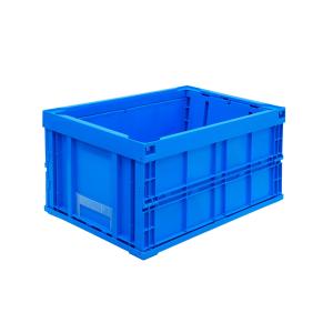 松本産業 折りたたみコンテナ 網目 40L ブルー ( 40A ) カードホルダー