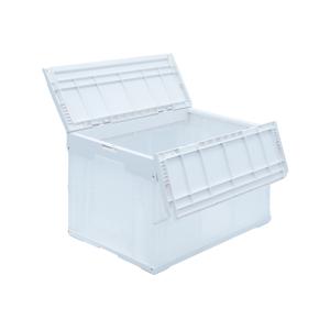 松本産業 折りたたみコンテナ 75L ホワイト / クリア ( 75IVC ) カード