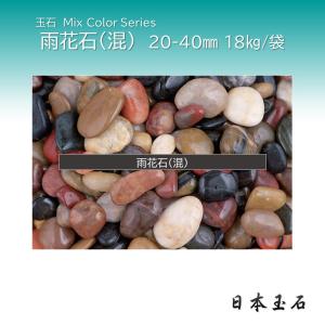 雨花石・混 20-40mm 1袋 7kg 玉石 敷砂利 日本玉石 : 松井商店 ヤフー