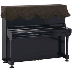 吉澤 アップライトピアノ用トップカバー PT-101EN ベロア エンジ
