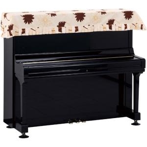 吉澤 アップライトピアノ用トップカバー PT-101EN ベロア エンジ