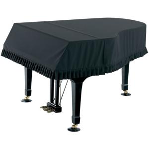 甲南 グランドピアノカバー ソリッド ブラック 【受注生産】 ピアノ