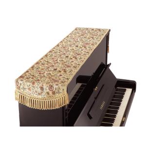 吉澤 アップライトピアノ用オールカバー UP-450EN ニット系 エンジ