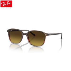 【国内正規品】RayBan（レイバン）　LEONARD　RB2193F 138085 55-18　ストライプブラウン & レッド　サングラス｜matsukawa-sekaidou